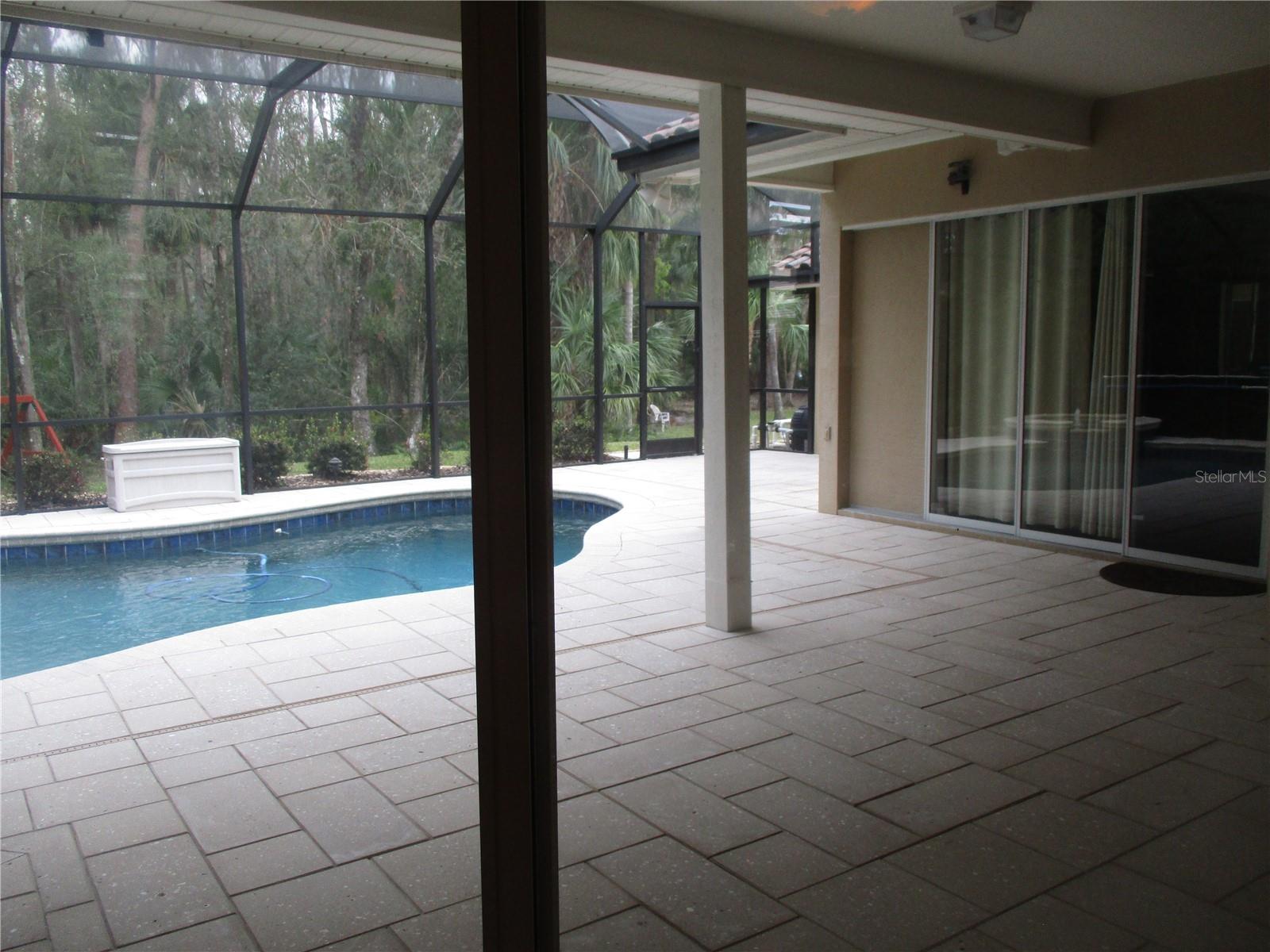 Pool patio