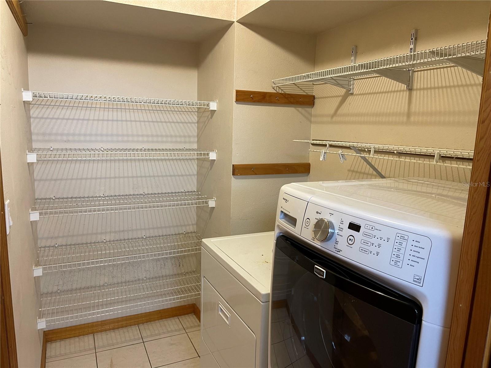 Laundry room and storage