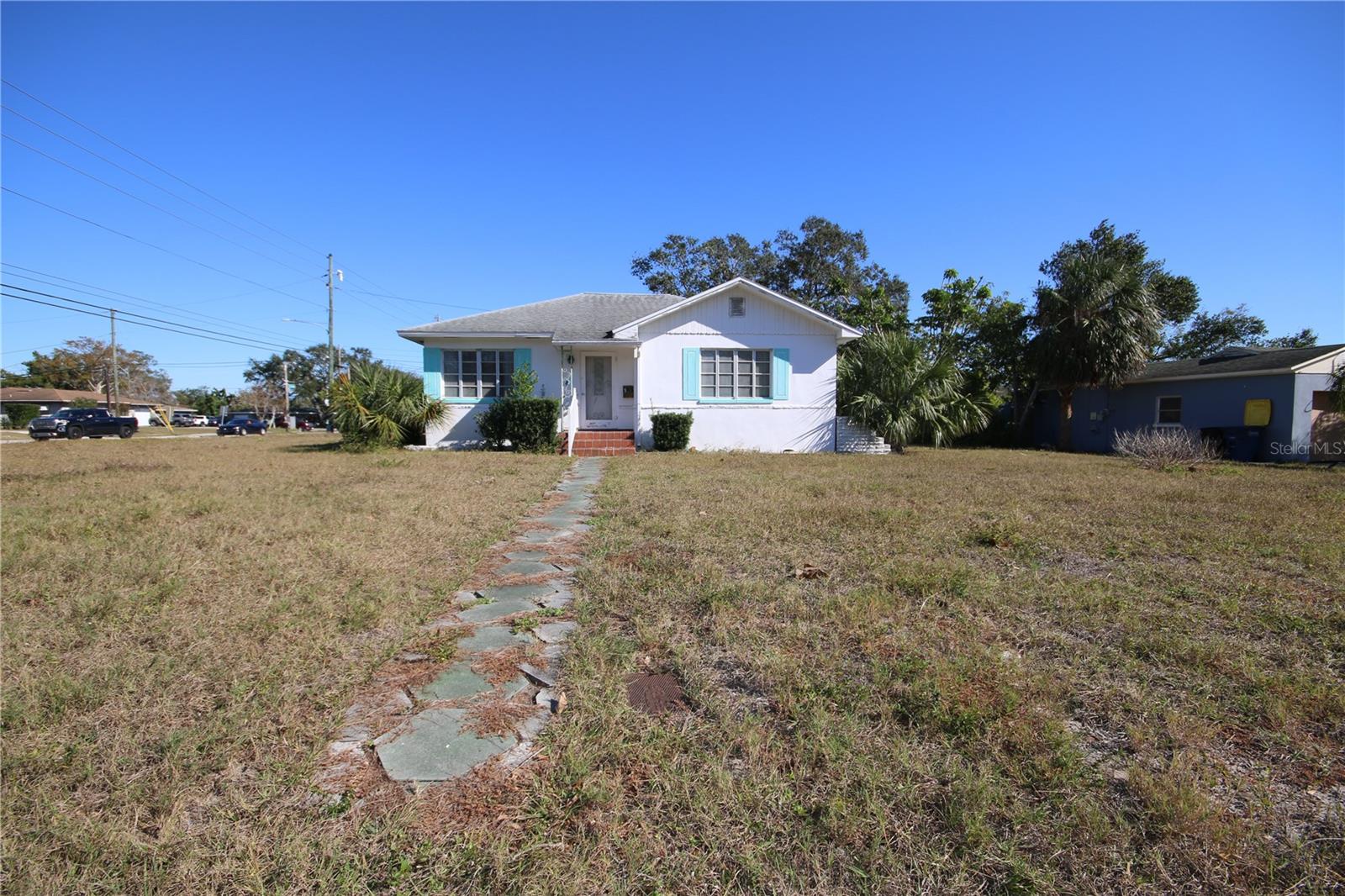 Long View of Front of Home