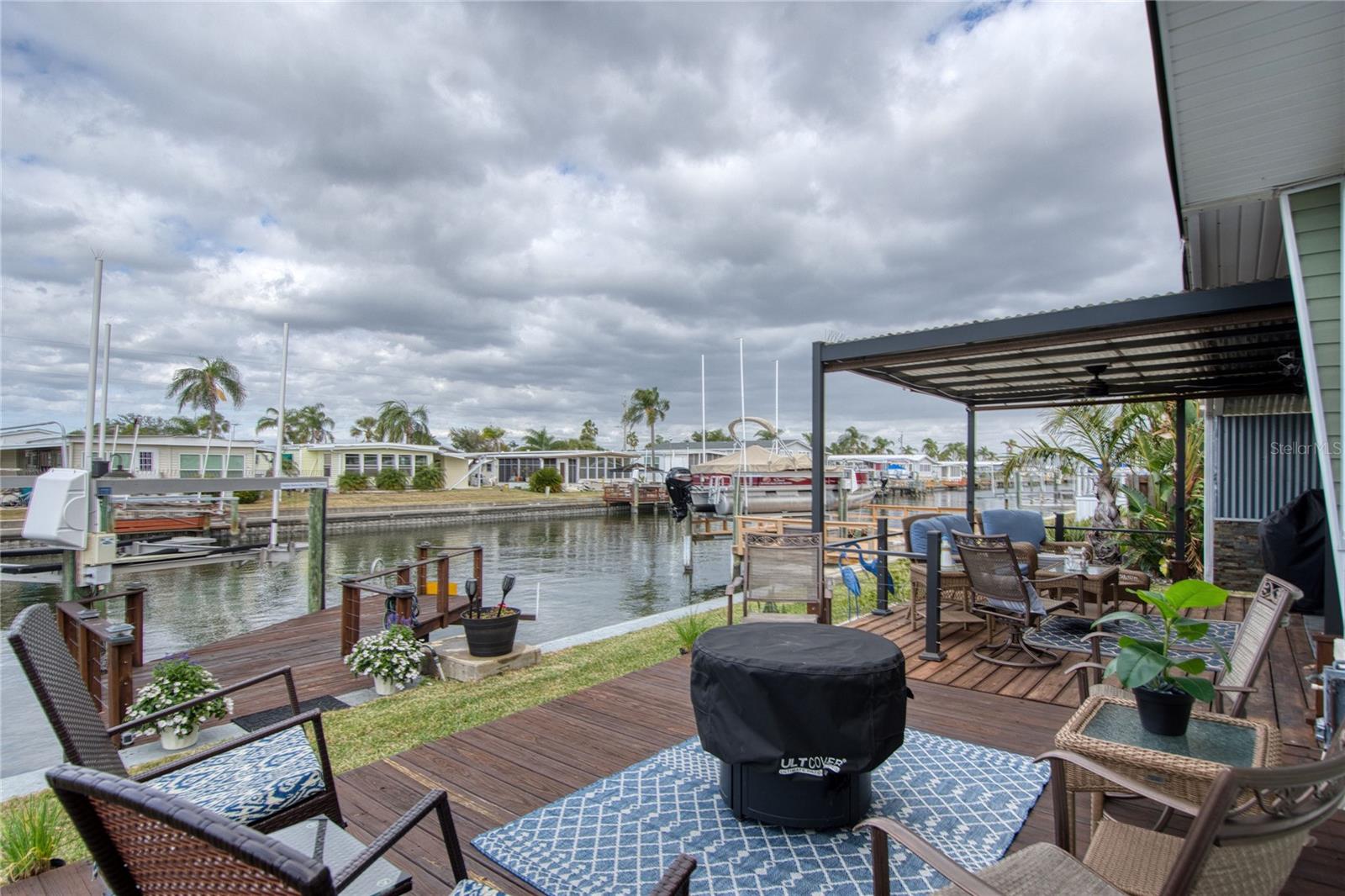 Waterfront deck, dock and lift