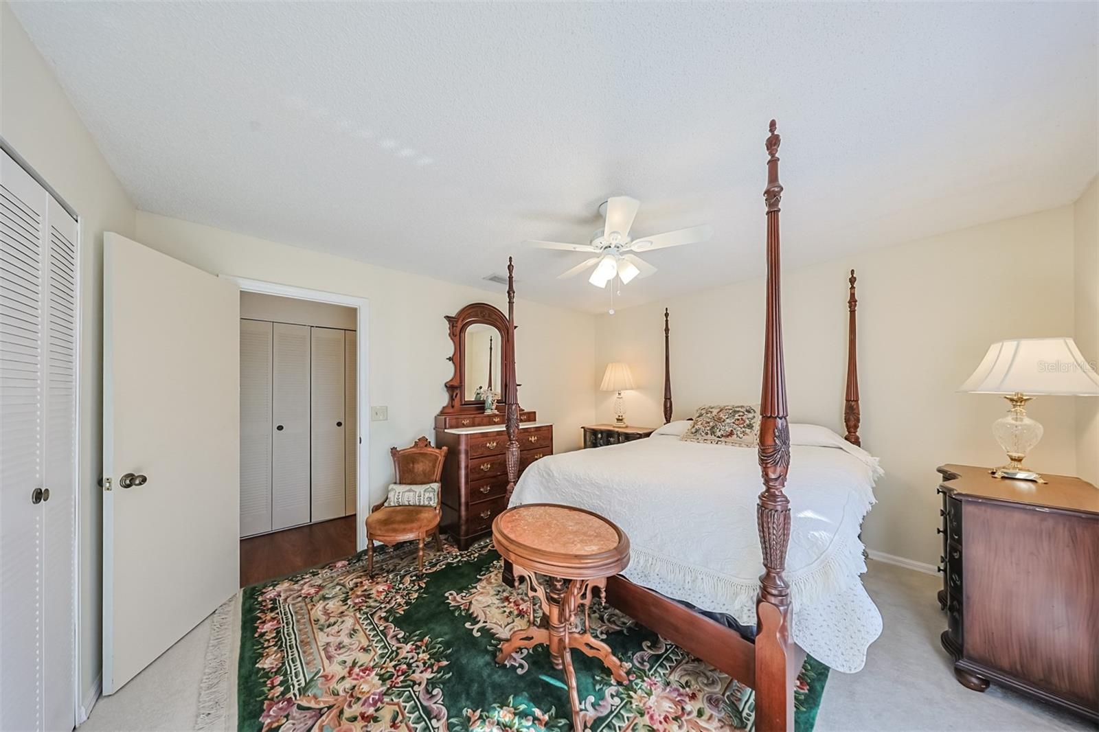 Guest Bedroom has neutral colors, is calming and relaxing.