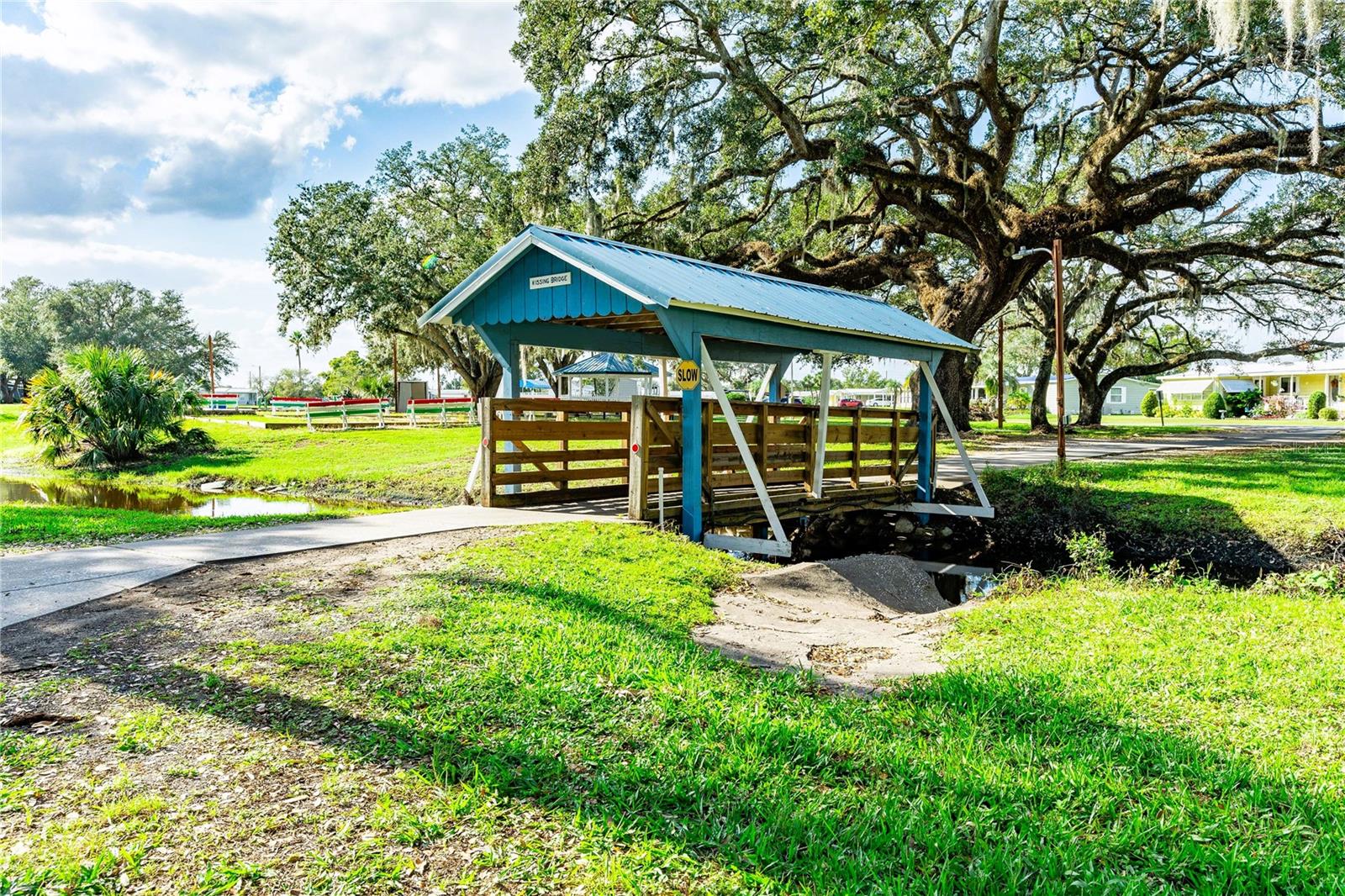 Many walking trails within community.