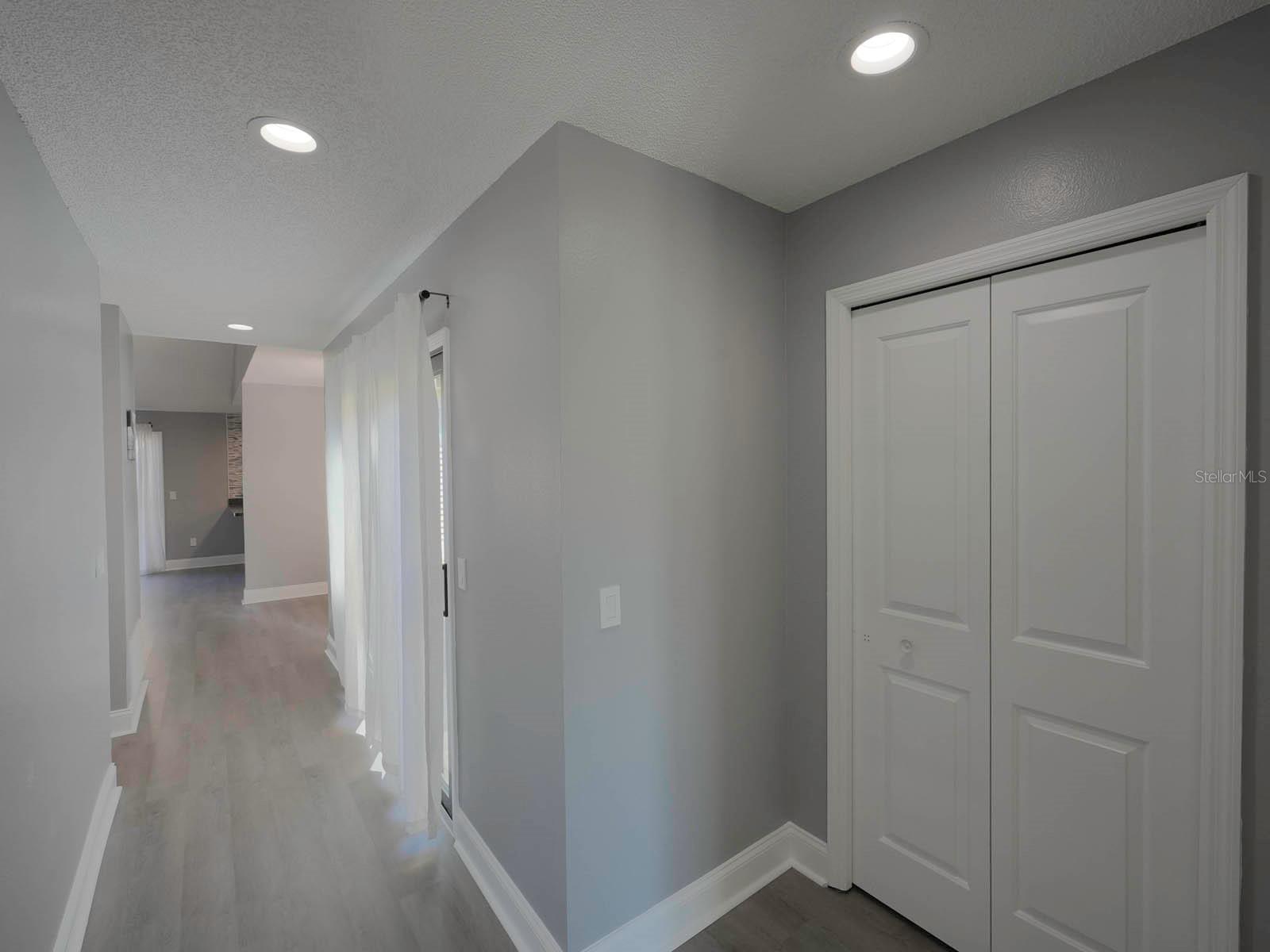 Hallway leading to 2 Large Bedrooms & 2nd Full Bathroom