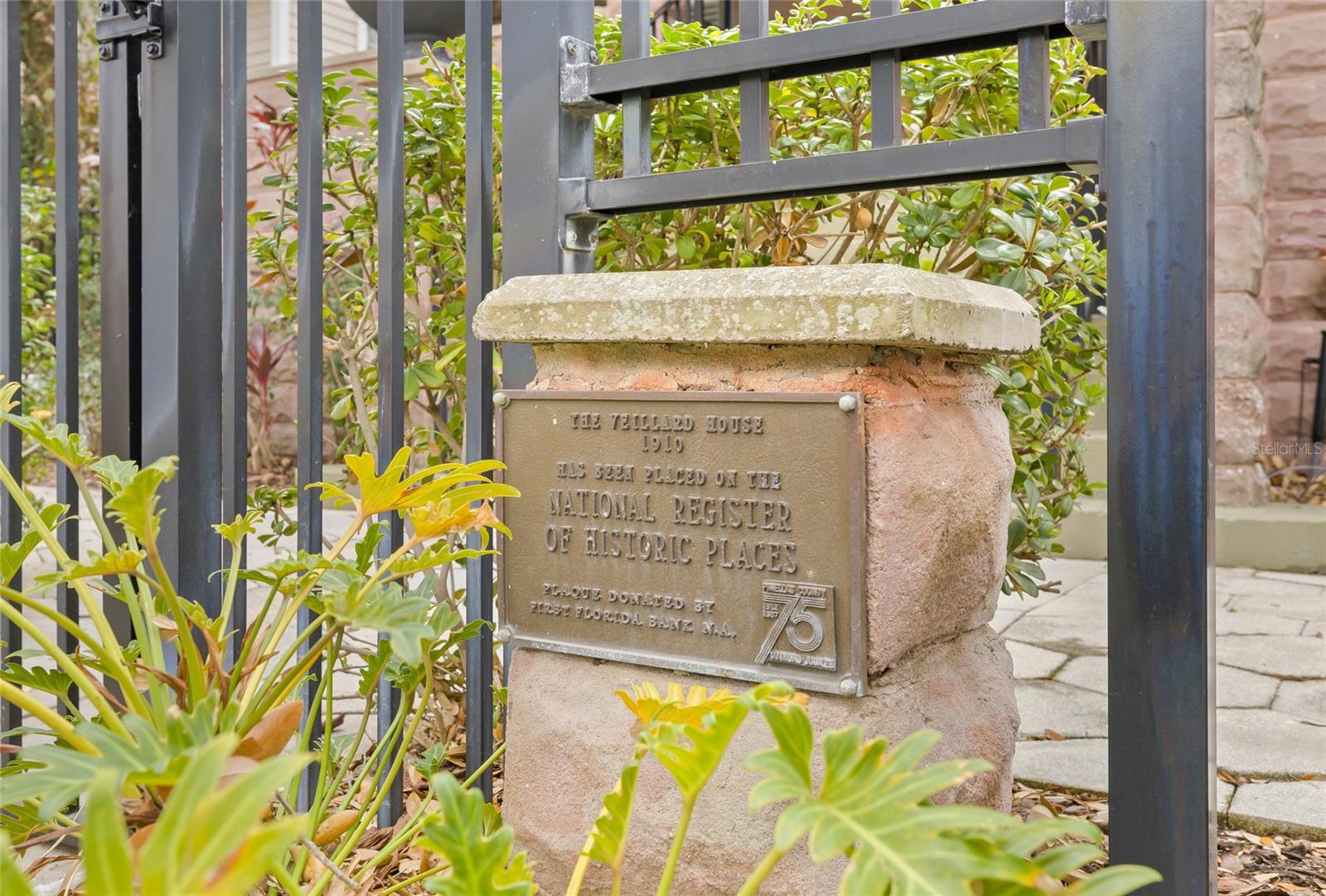 The home has been listed on the National Register of Historic Places since 1982.