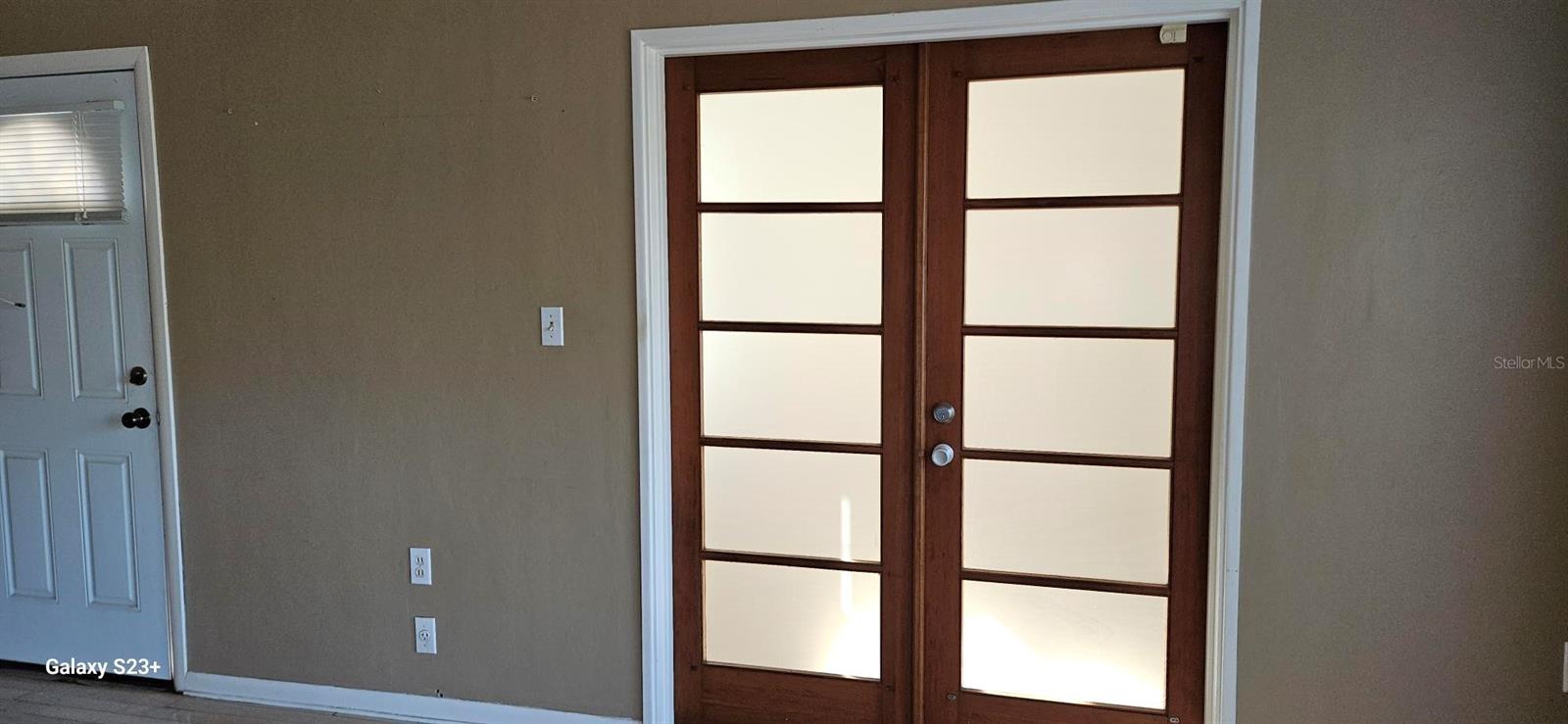 Bonus room behind doors