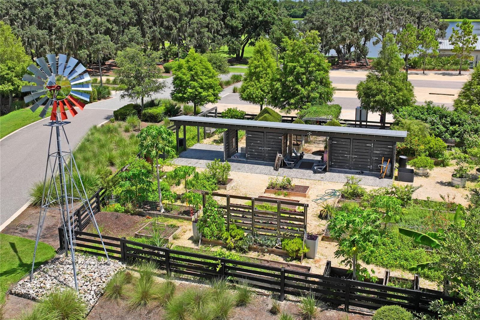 Starkey Community Flower and Vegetable Garden