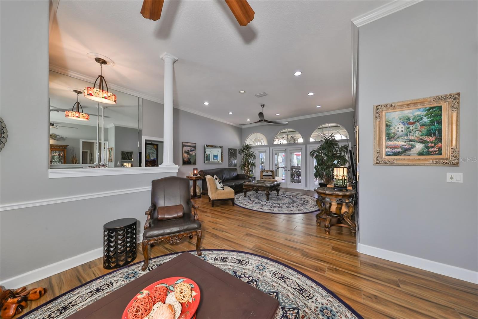 Formal Dining Plank Tile Flooring