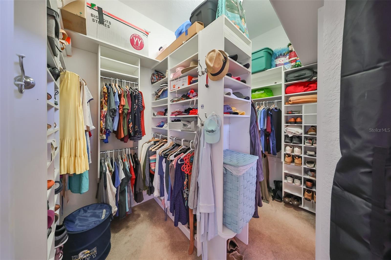 Massive Custom Walk-In Closet