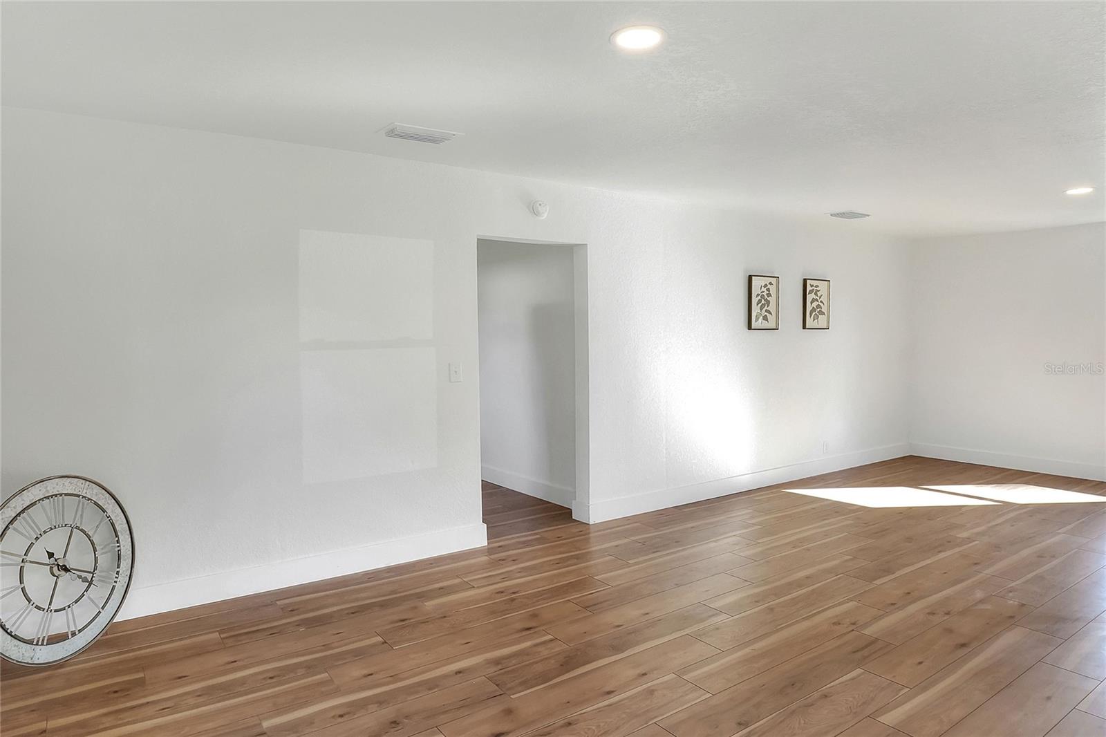 Living and Dining area, leads towards Kitchen