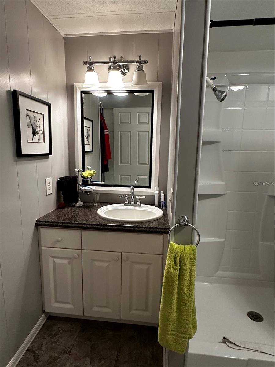 New master bath vanity