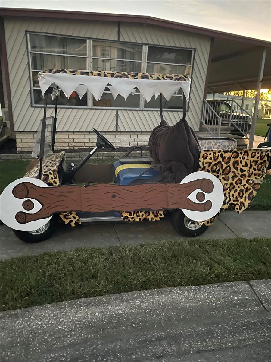 Golf cart parade