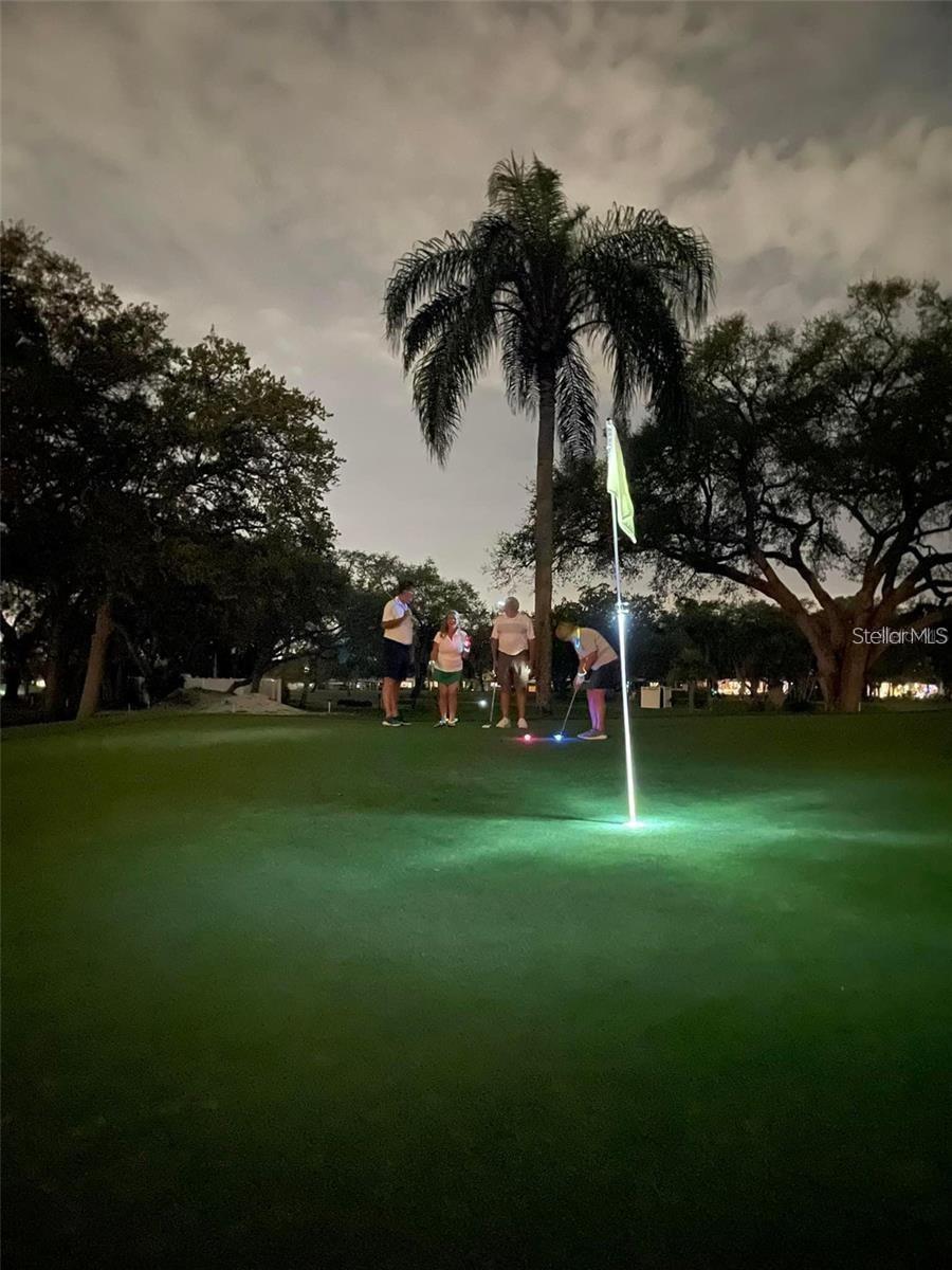 Night golf