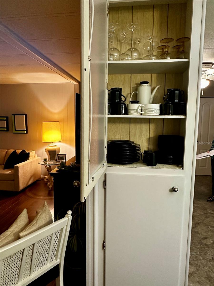 Dining room storage