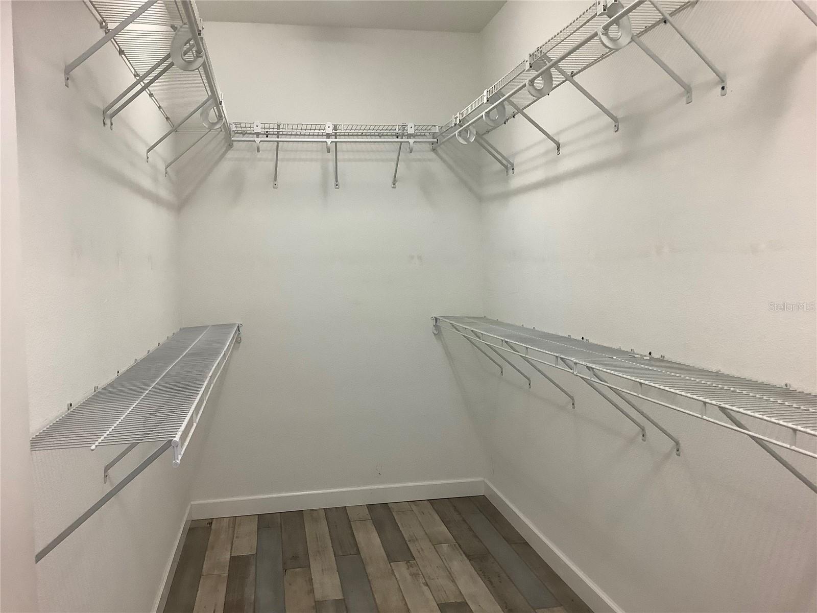 Master BR closet (is bigger in person!)