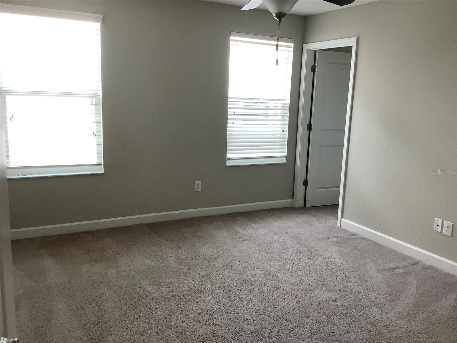 All bedrooms have walk-in closets