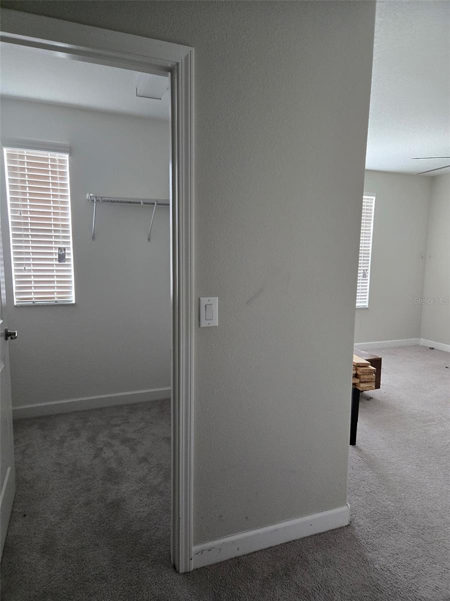 3RD BEDROOM WITH WALK IN CLOSET