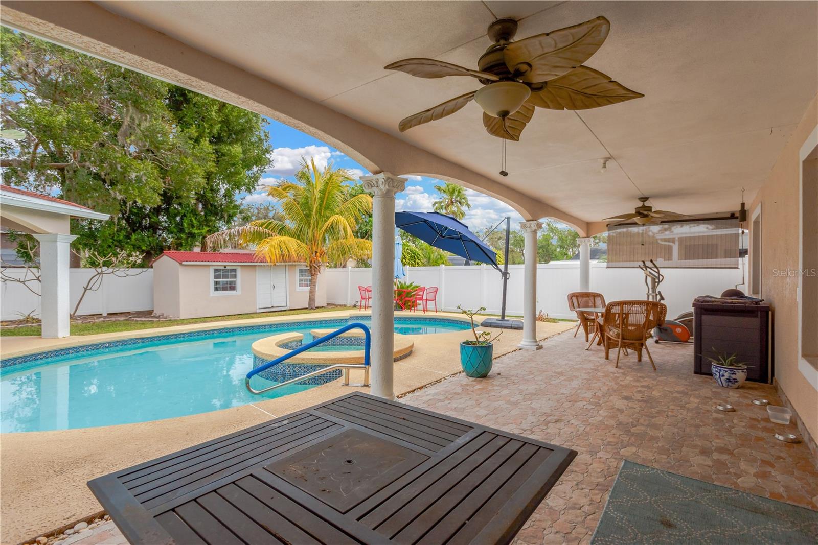 Expansive Cover Porch