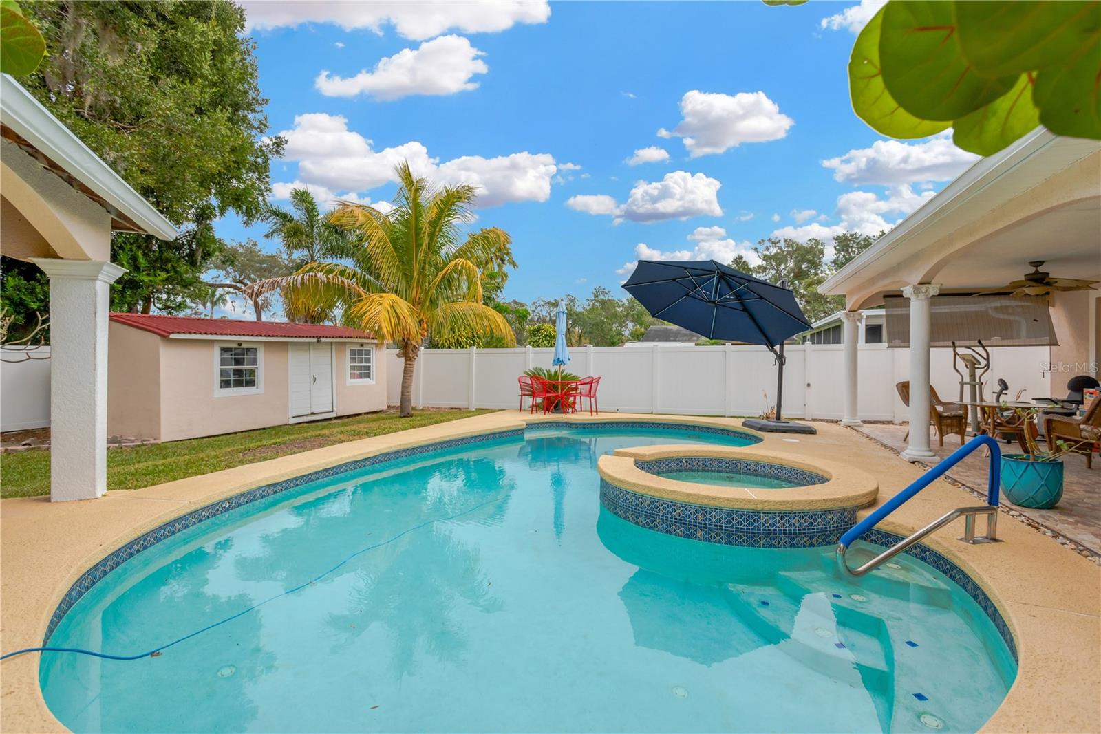 Inviting Pool & Spa