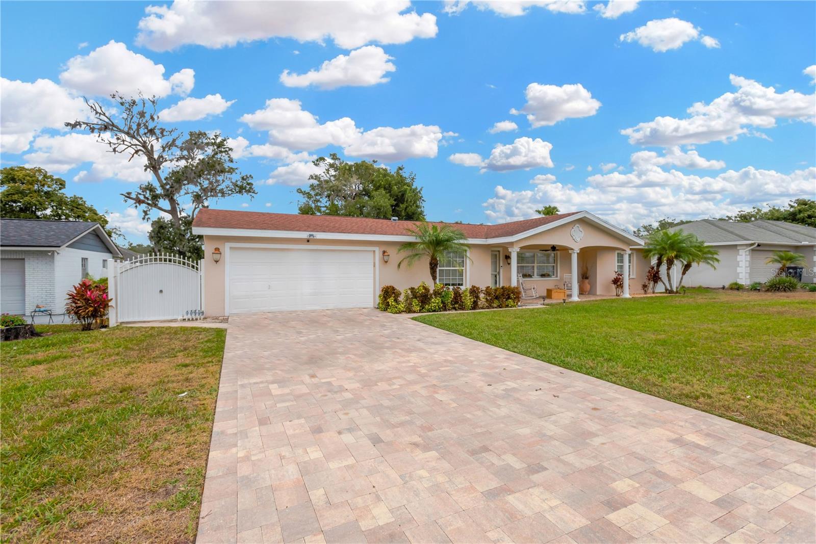 Large Paver Driveway