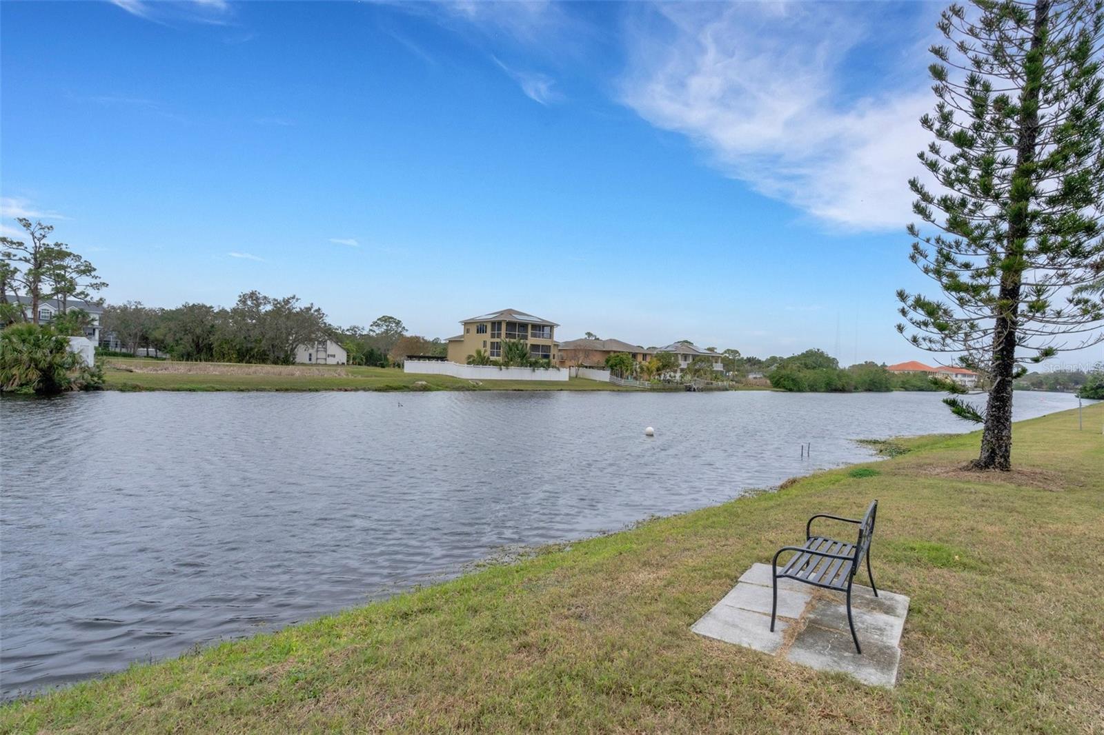 Canal Front Unit is Located on Lake Seminole Bypass Canal