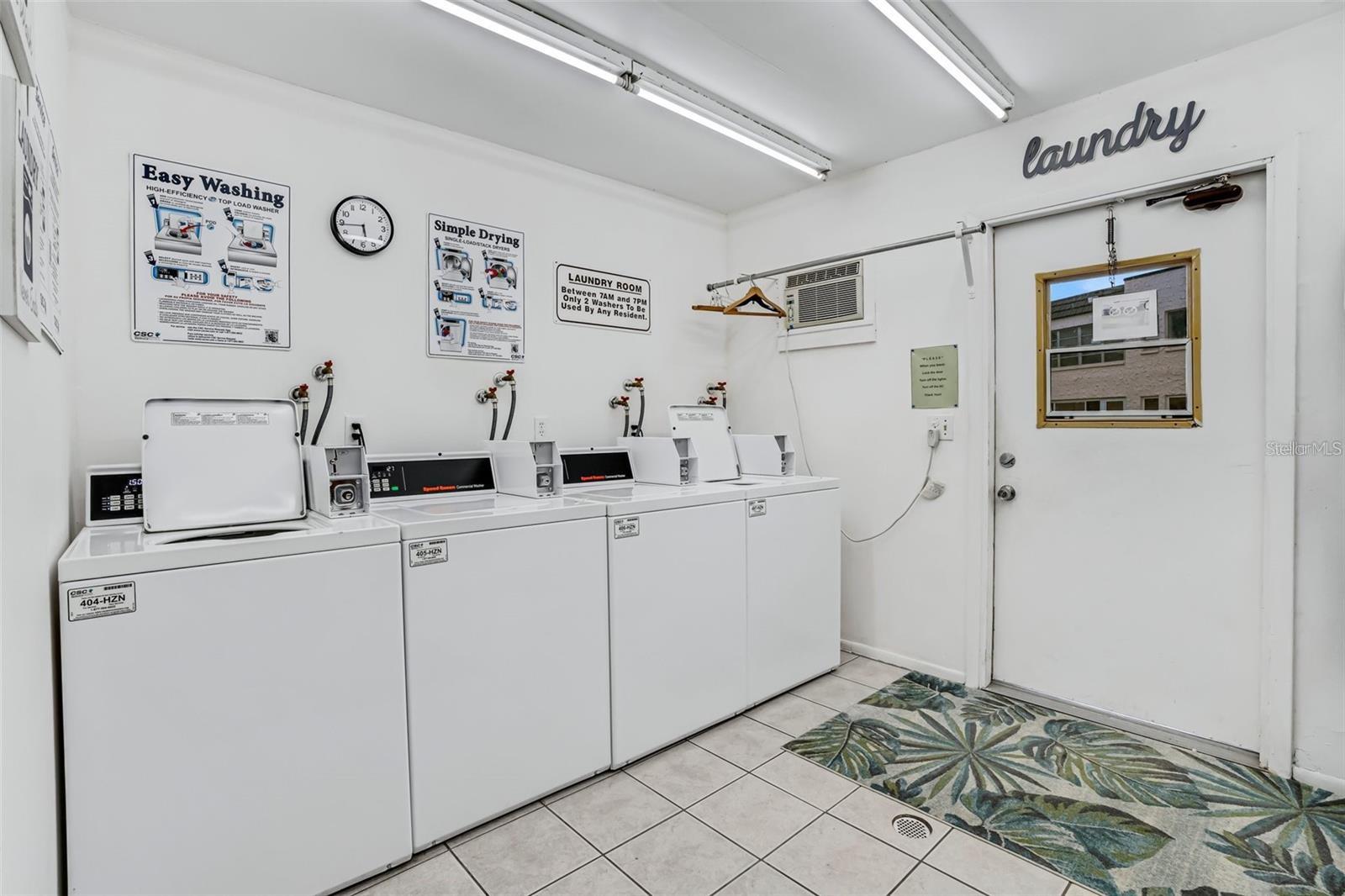 Laundry Facility in Clubhouse