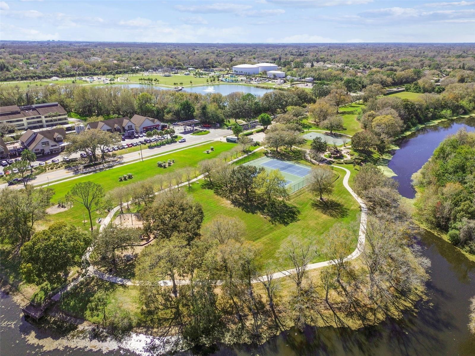 Hillsborough county Park within Carrollwood village