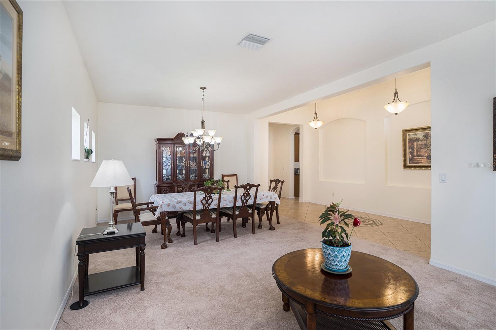main dining and living room