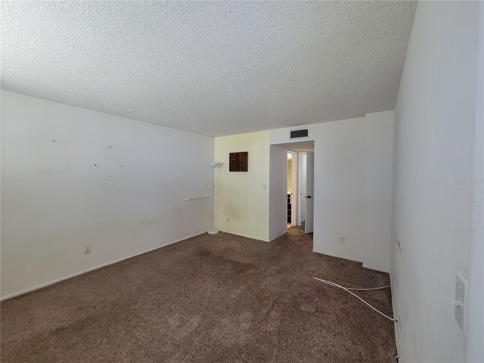 Spacious walk-in closet