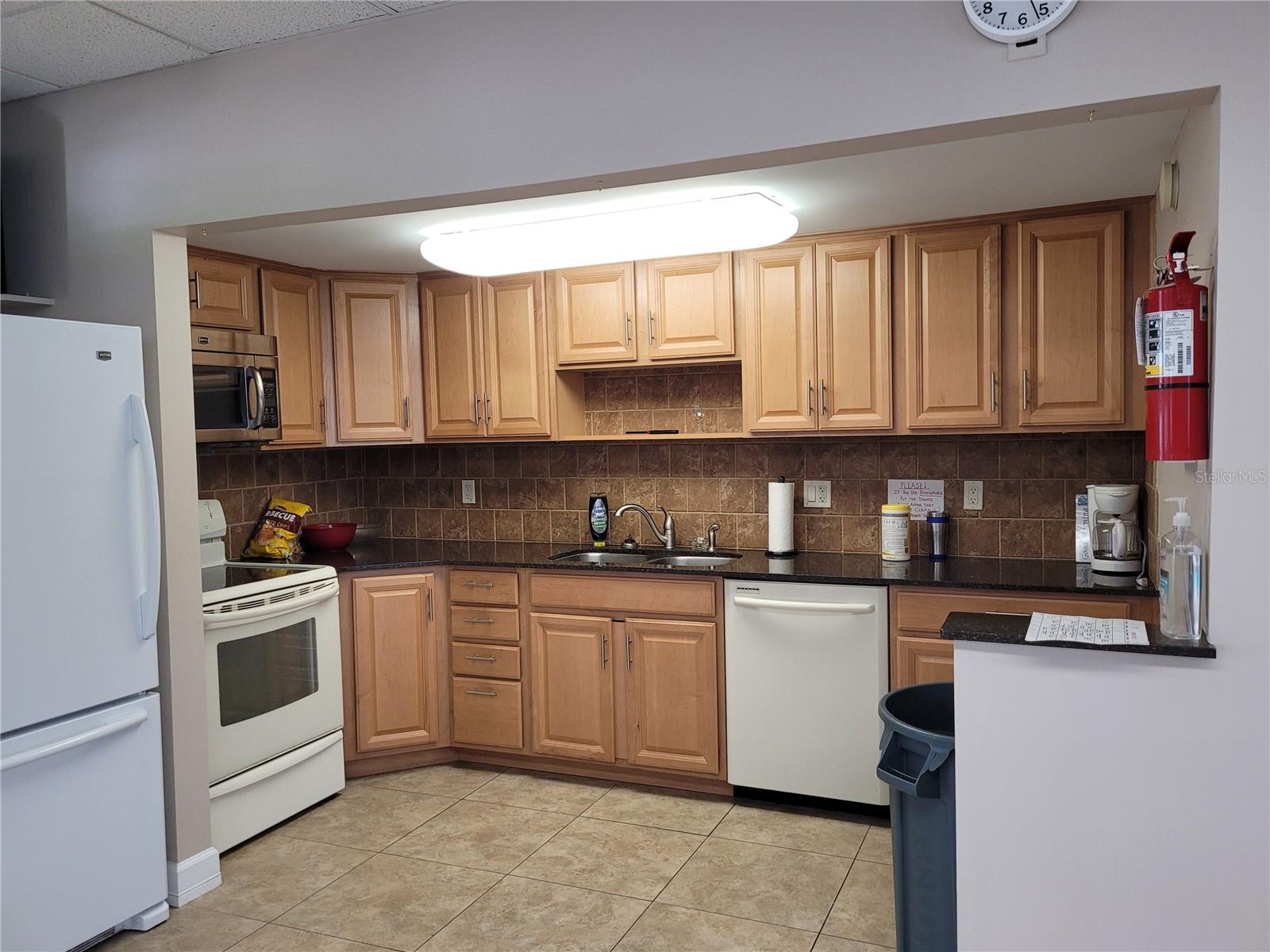 Clubhouse kitchen