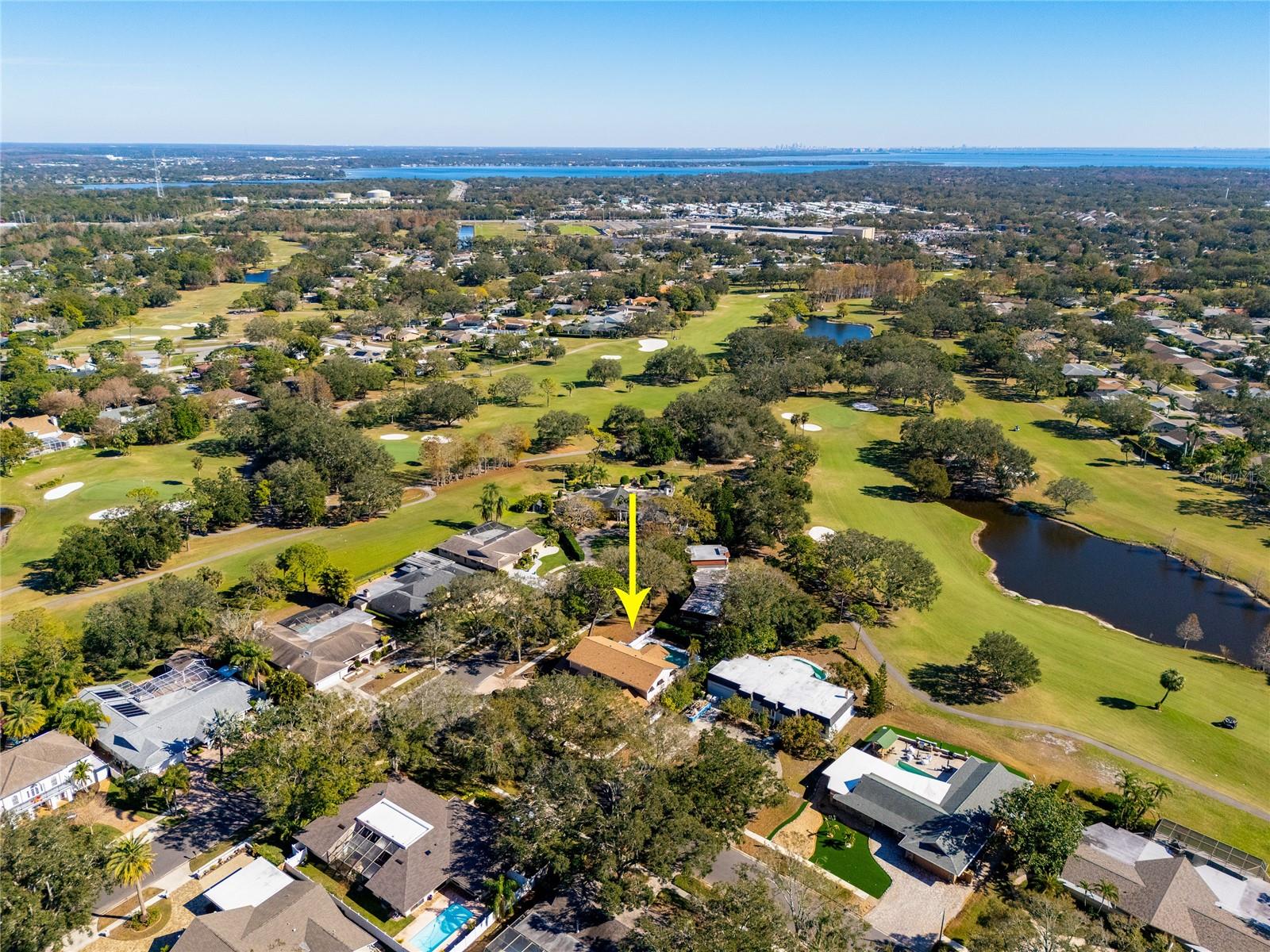 This home is ideally situated just moments away from the golf course at Countryside Country Club, perfect for golf enthusiasts.