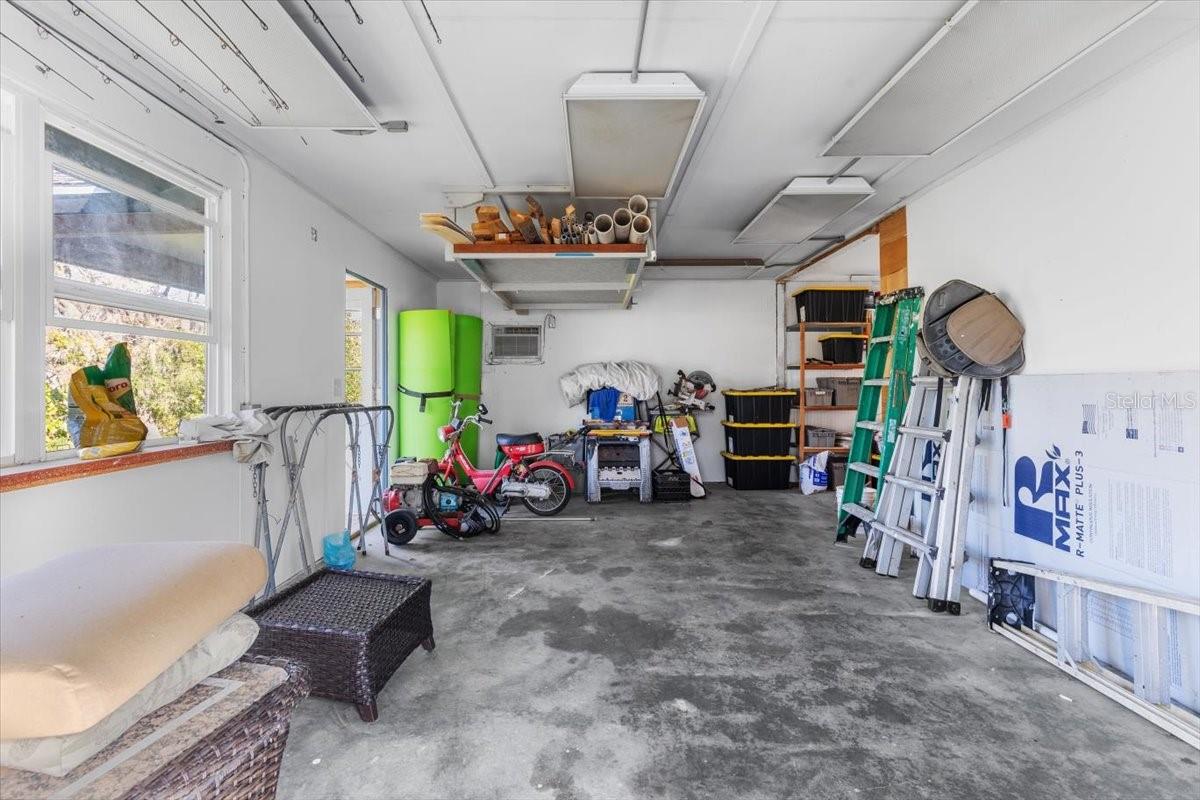 Interior of accessory dwelling currently used for storage.