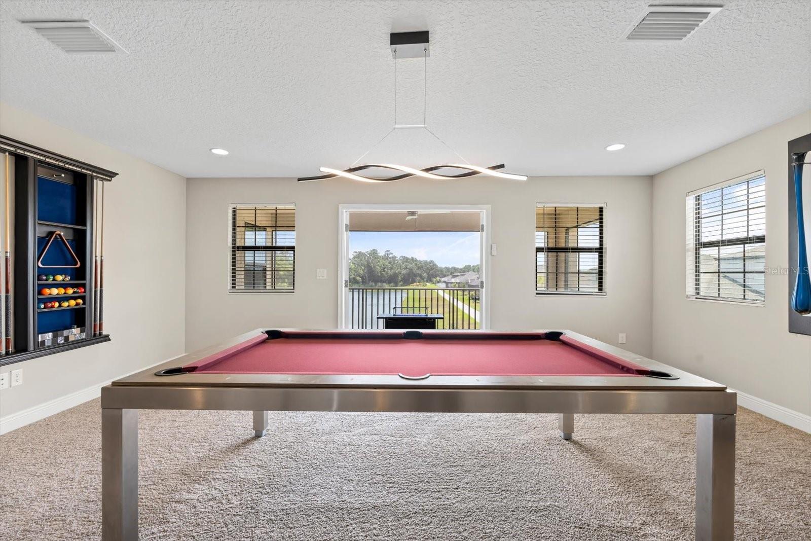 Loft with Convertible Dining/Pool Table Included with house)