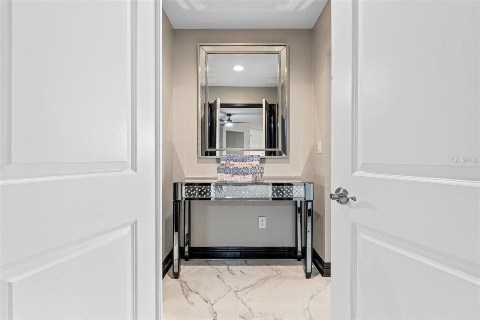 Double-Door Entryway to Master Suite