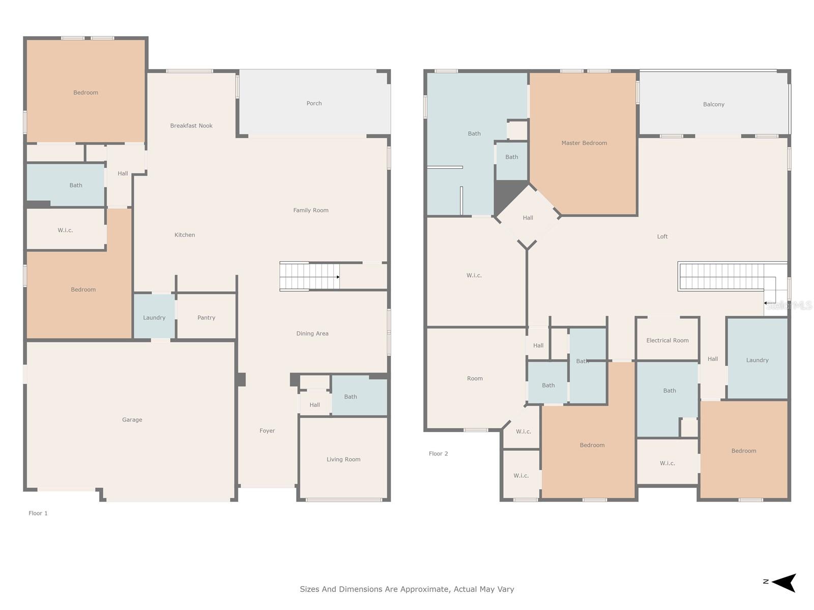 Main & 2nd Floor Layout