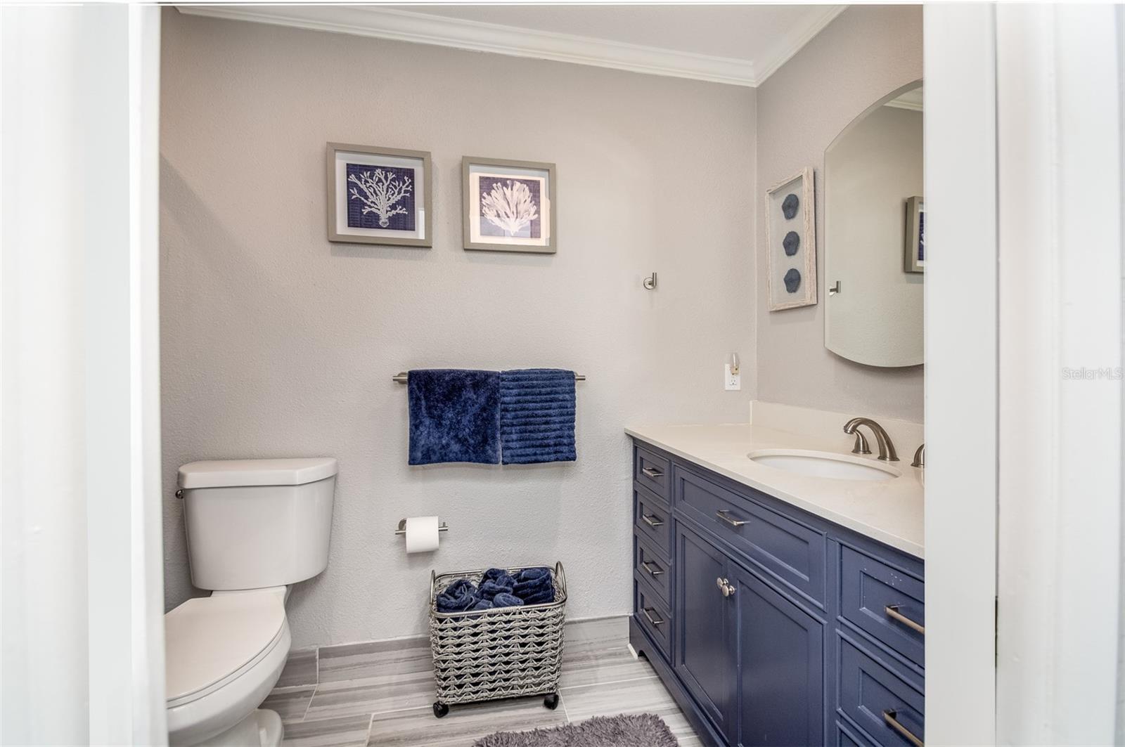 MASTER BATHROOM PRIOR  TO FLOOD