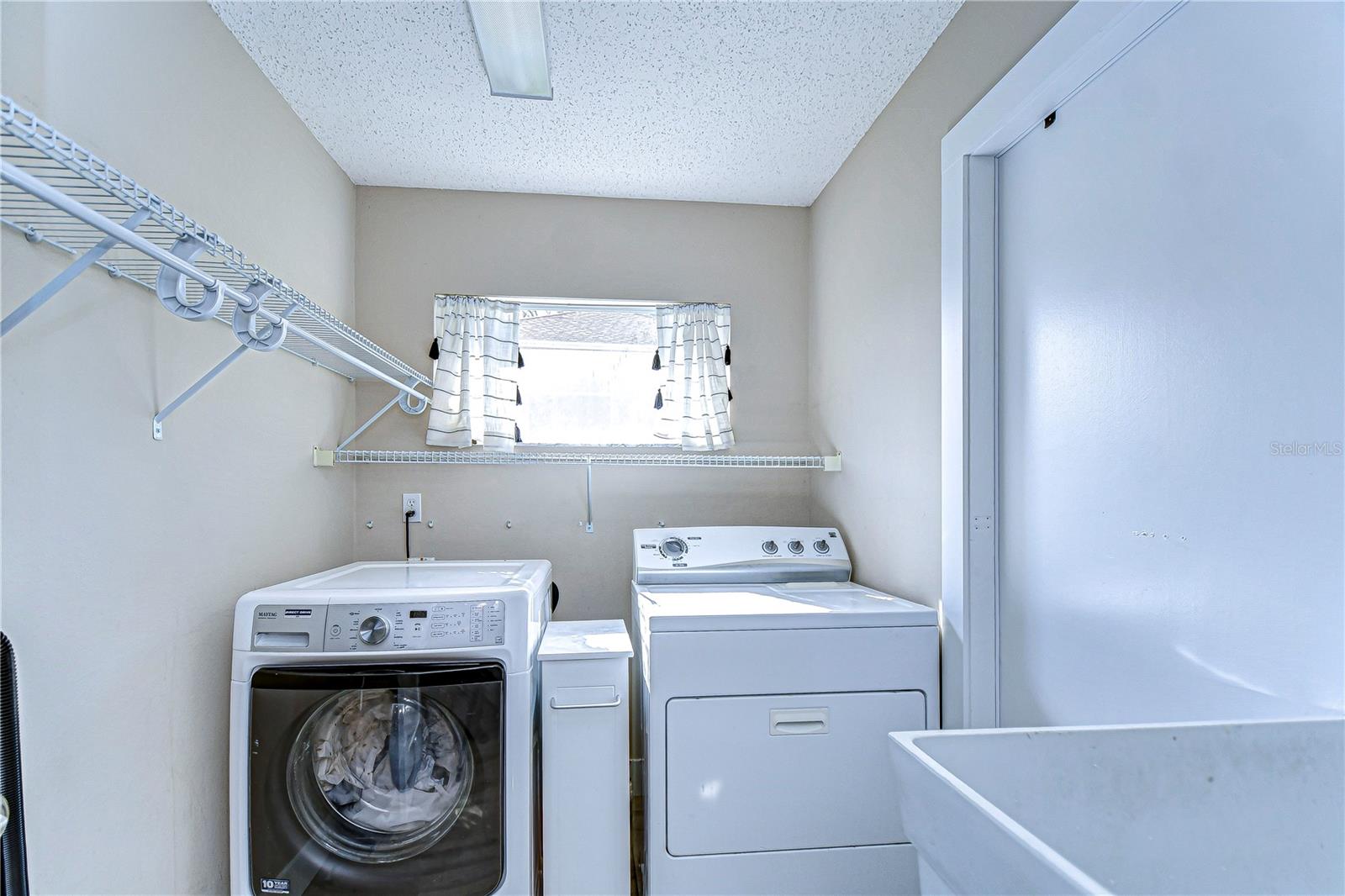 Laundry room.