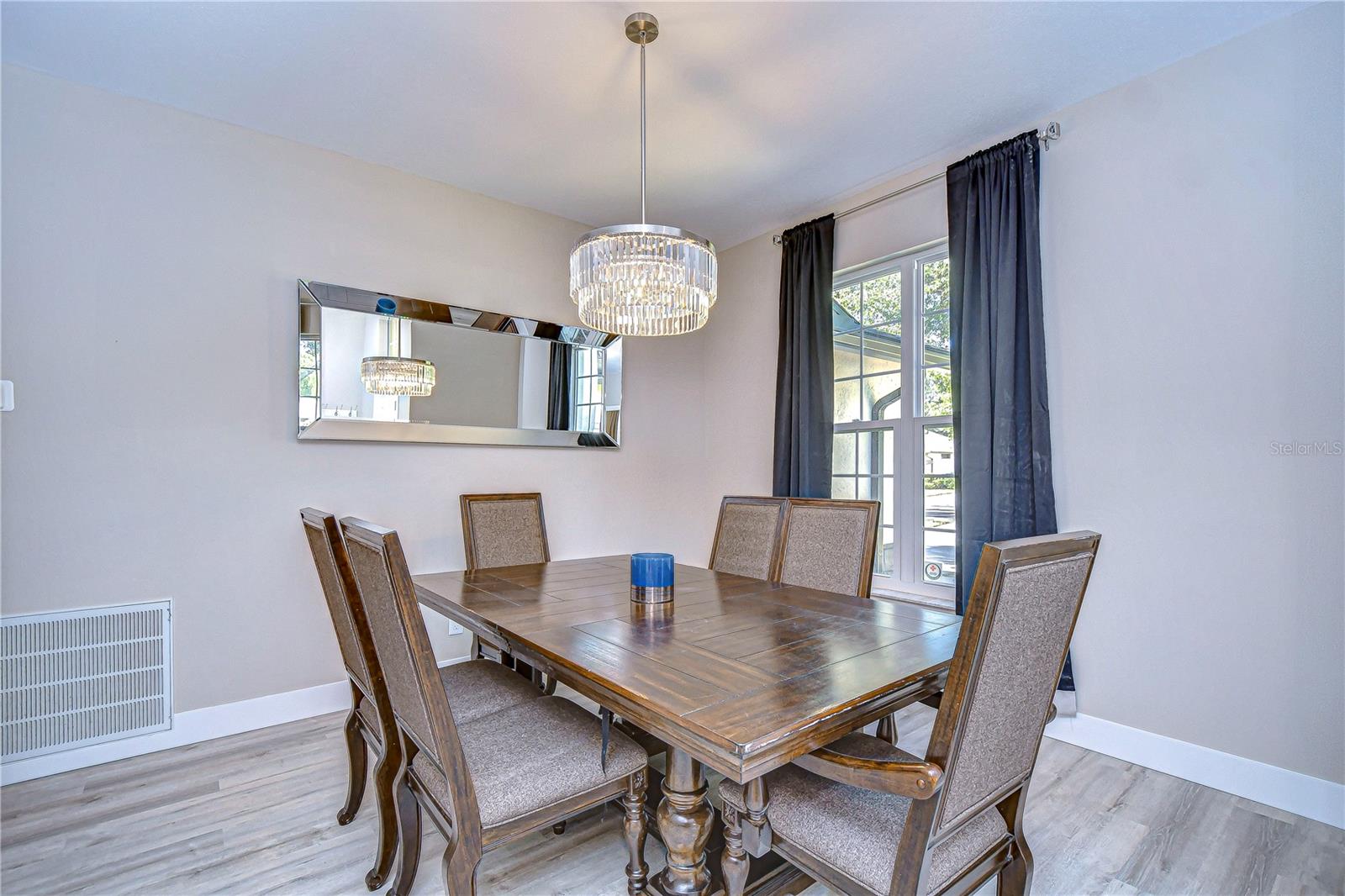 Formal dining space at the entrance of the home!