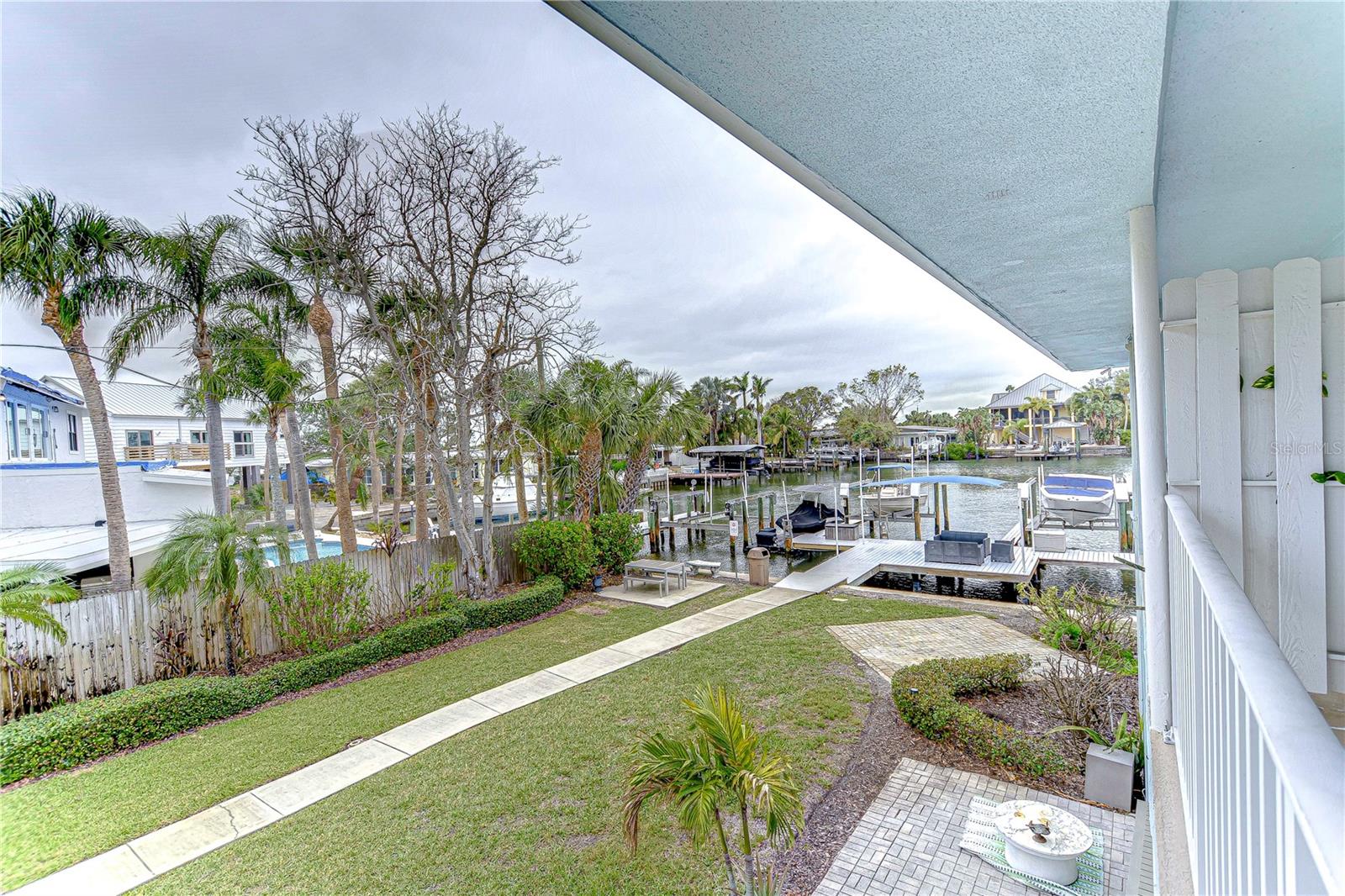 Water view from balcony