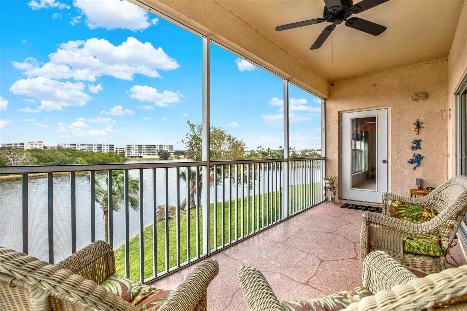 Screened Balcony