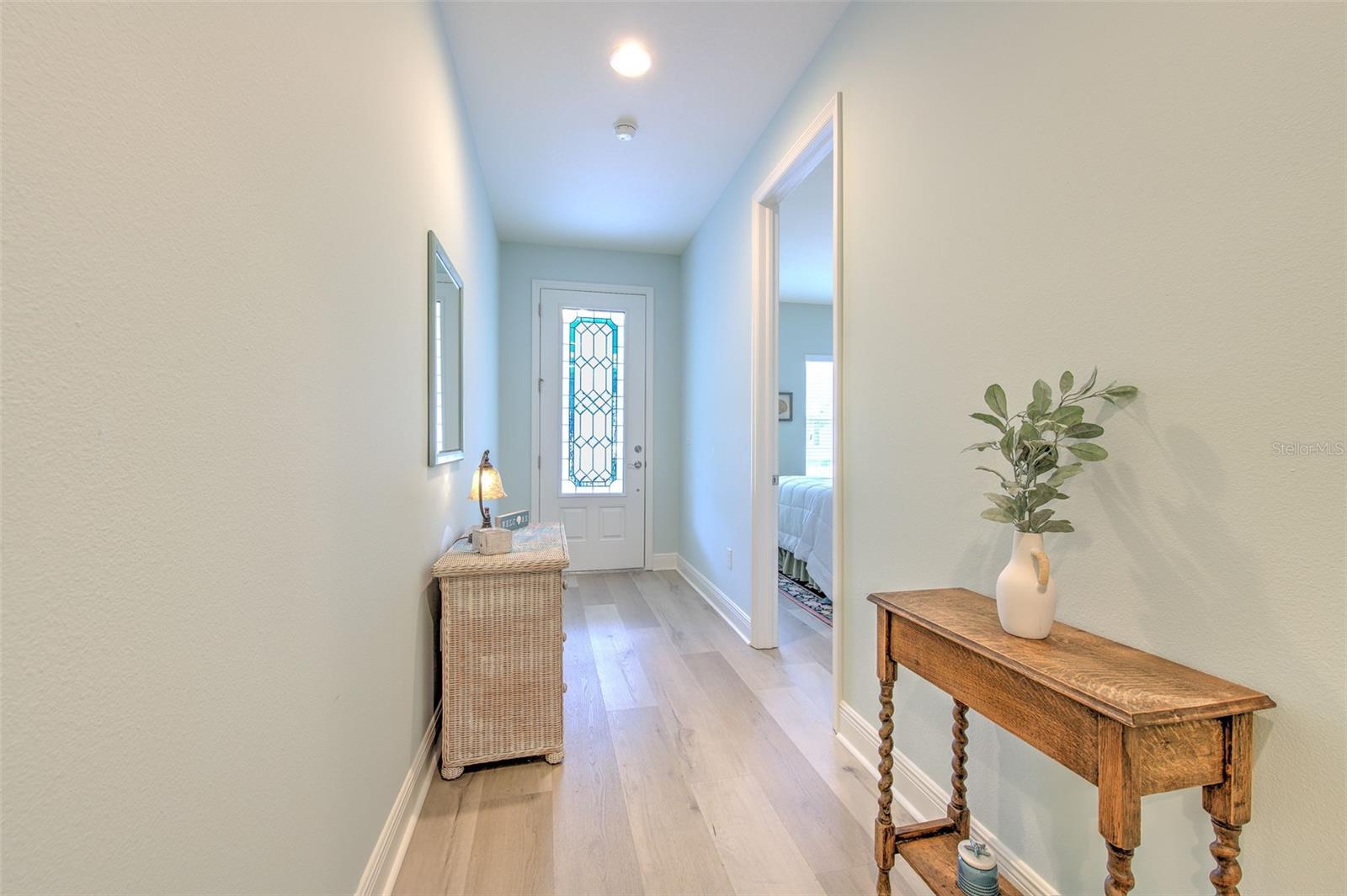 Front Door Foyer and Hallway