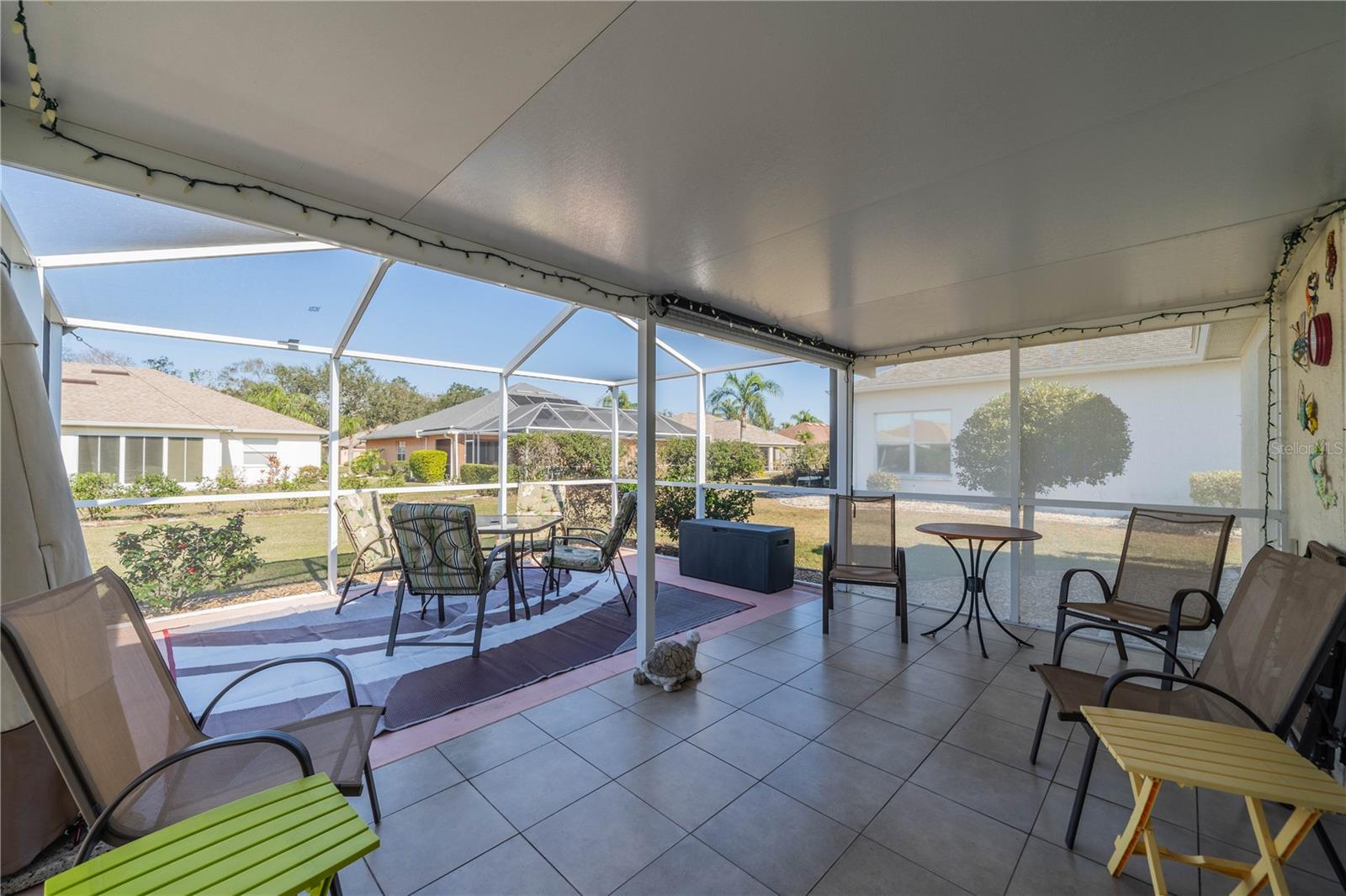 Covered part of screened Lanai