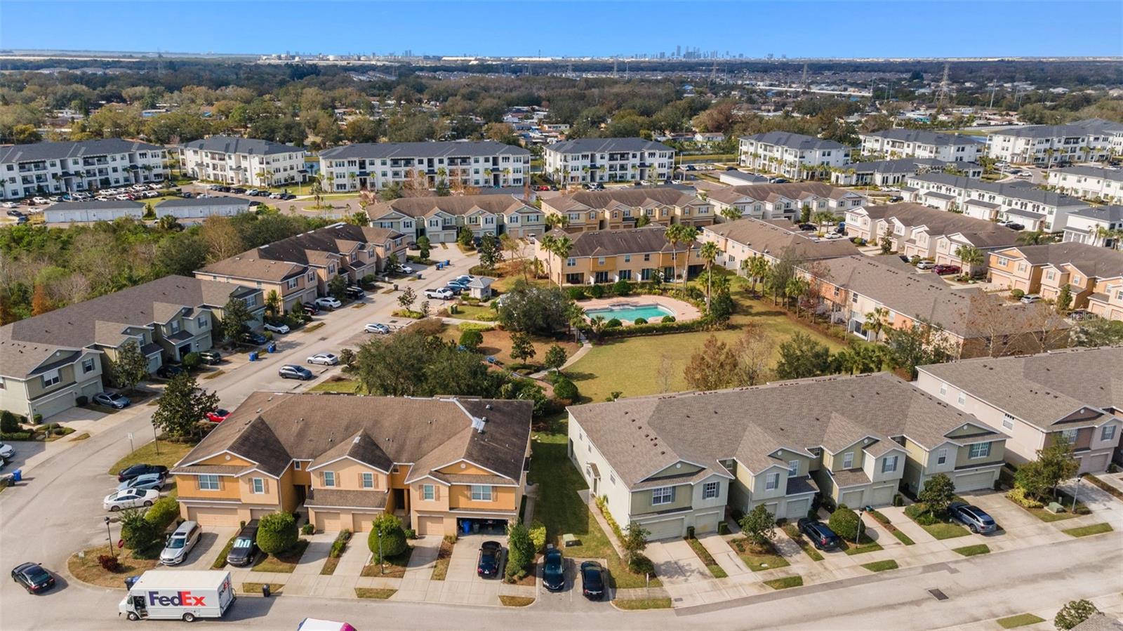 Aerial Views of Community Layout