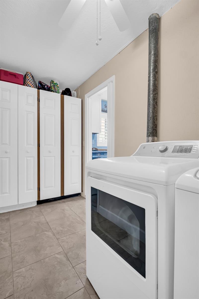 Pantry closets right at kitchen door~