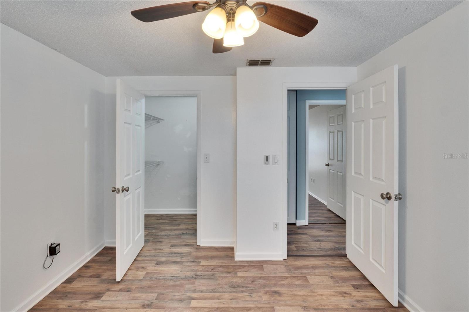 3rd Bedroom with walk in closet