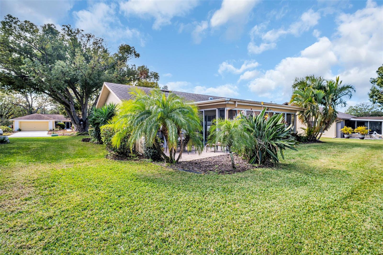 Backyard to patio & sunroom~