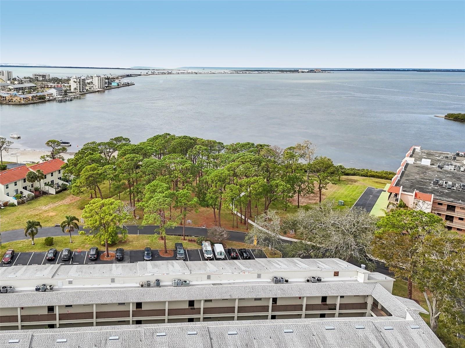 Condo roof & the Gulf of Mexico