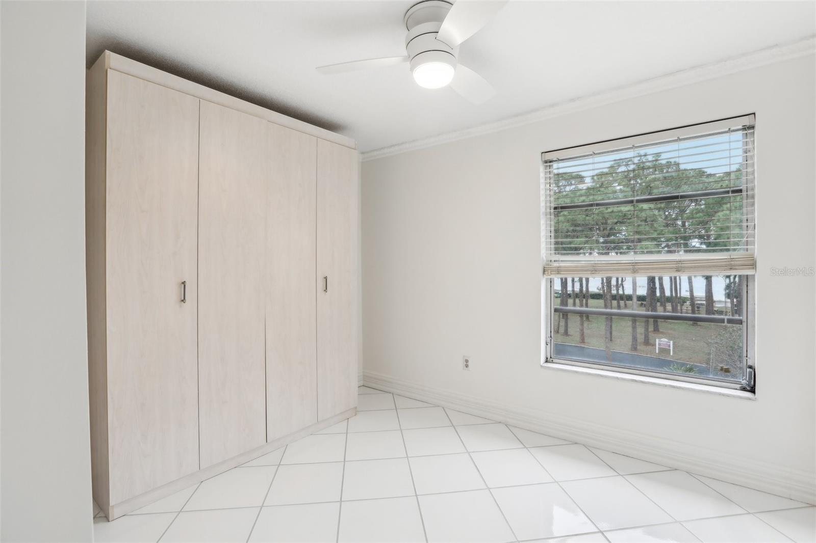 Spare bedroom and Ocean views