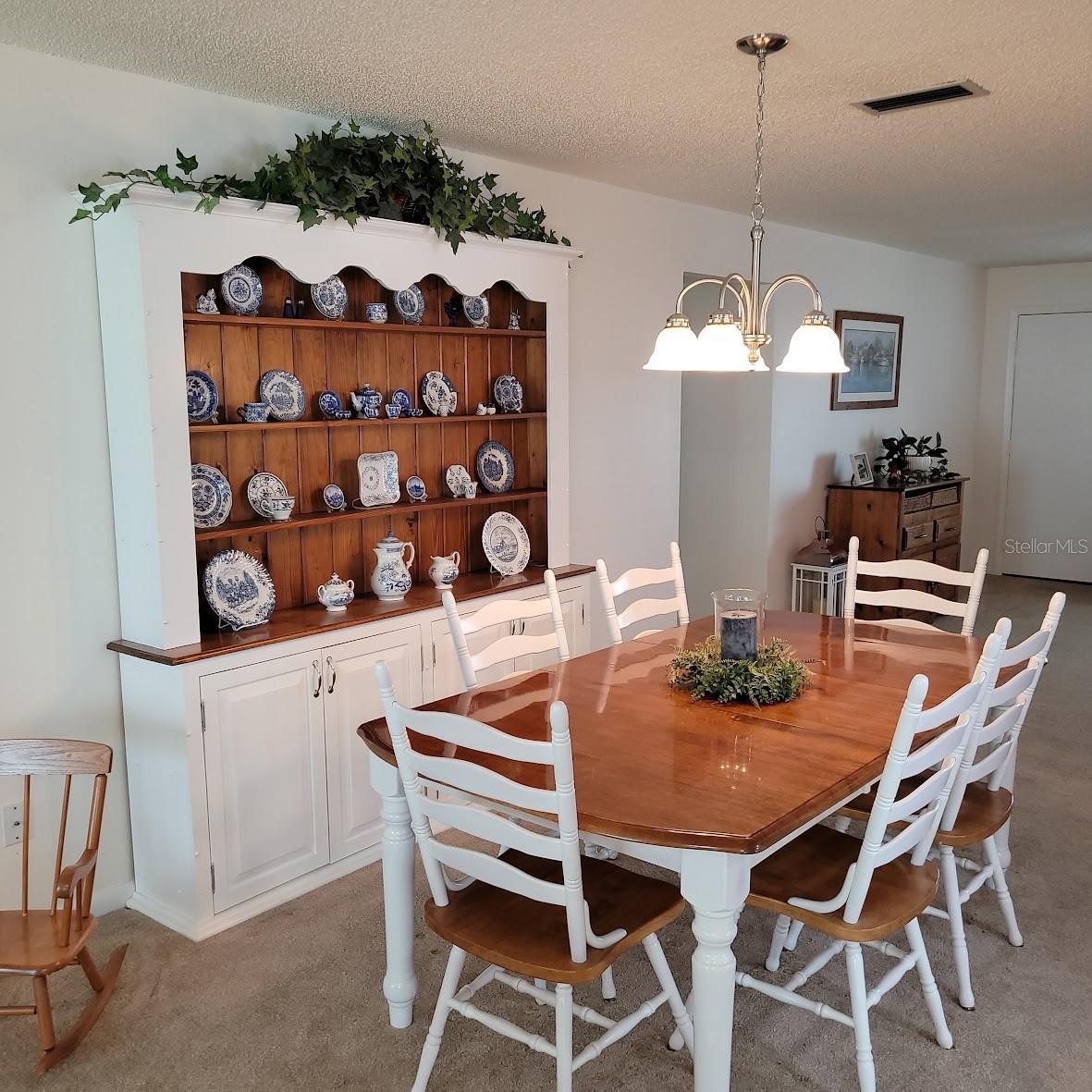 Just beyond the living Room is the 9X10 Dining Area.