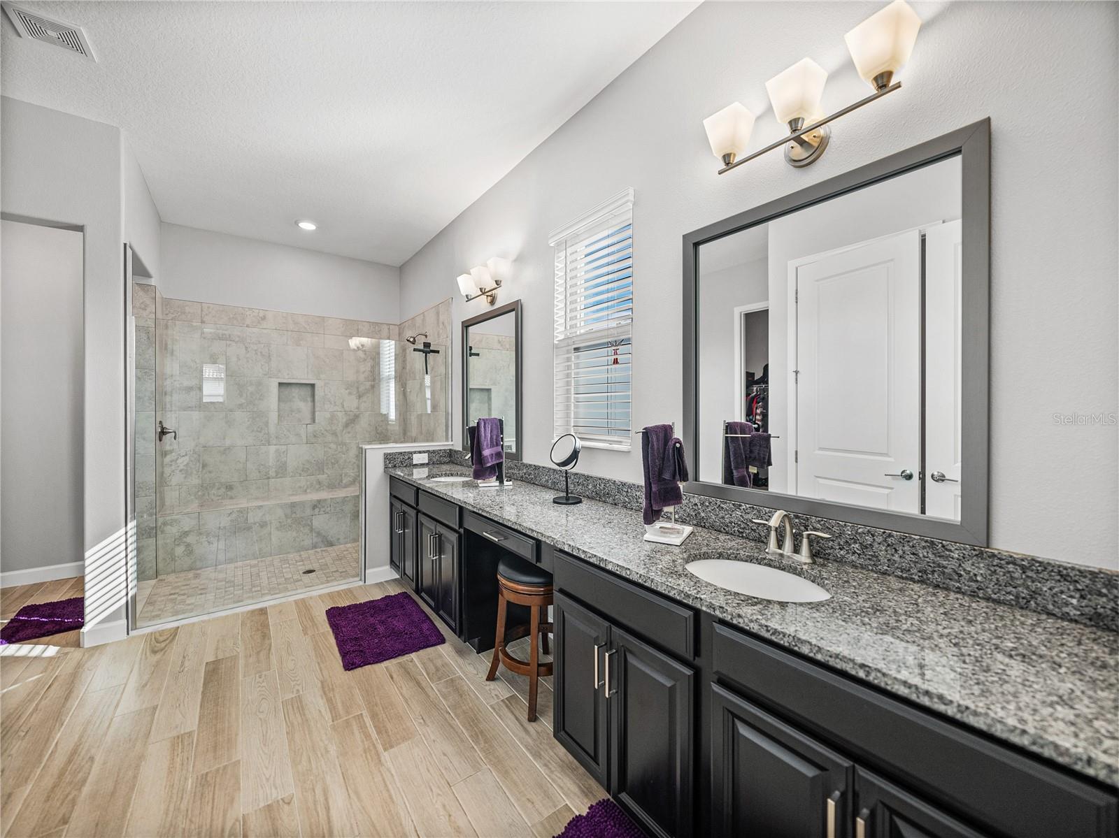 Master Bathroom is nothing short of SPA LIKE