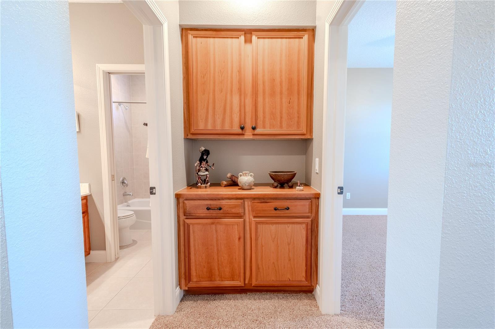 Built in Cabinet between Bedroom 4 and Bathroom 4.